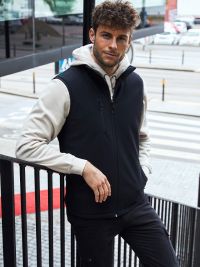 Herren Classic Weste Schwarz